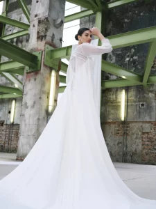 vestidos de novia 2026 el clavel vestido de novia modelo cisne Silvia Fernandez Toledo